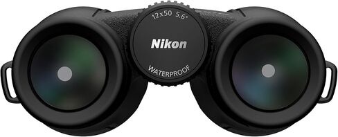 Nikon PROSTAFF P7 12x50 Binocular | High-Magnification Wide FOV Waterproof Fogproof 50mm Binocular with Multilayer-Coated Lenses and Locking Diopter | Wildlife Nature Observation Optic in Kuwait