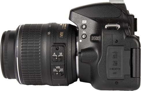 Nikon D5100 SLR Camera with 18-55mm f/3.5-5.6G VR Lens Bundle, Vari-Angle LCD, 16.2MP DX Sensor for Beginner to Advanced Photography (25478) + 64GB Card + Camera Bag + More (20pc Kit) in Kuwait