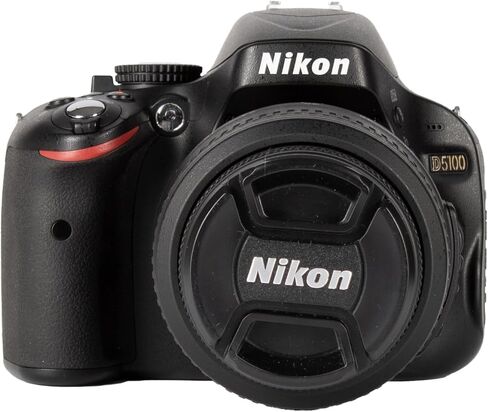 Nikon D5100 SLR Camera with 18-55mm f/3.5-5.6G VR Lens Bundle, Vari-Angle LCD, 16.2MP DX Sensor for Beginner to Advanced Photography (25478) + 64GB Card + Camera Bag + More (20pc Kit) in Kuwait