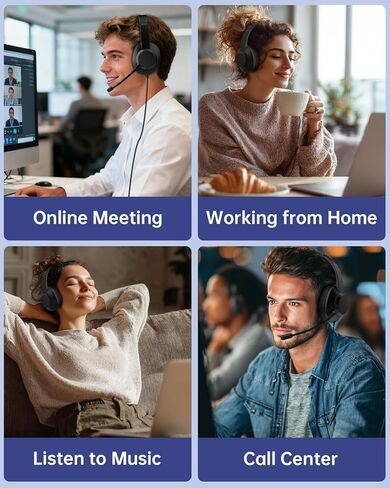 AOC Laptop Headphones with Microphone USB Headset in Saudi Arabia