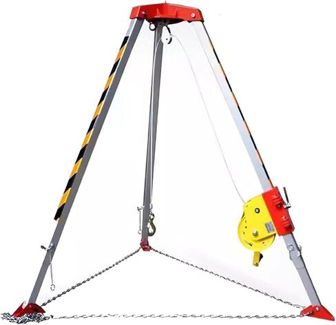 Retractable Anti-Dropping Rescue Tripod for High Places, Cliffs, and Tight Spaces - Essential Safety Gear for Emergency Situations and Outdoor Adventures in Kuwait