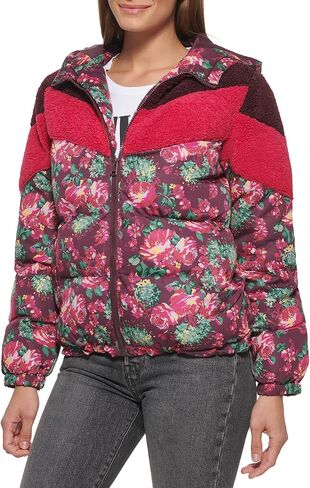 Levi's Women's Molly Sherpa Lined Puffer Jacket in Kuwait