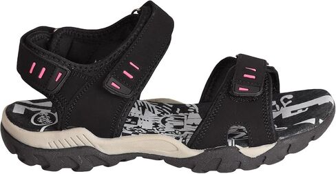 PDQ Womens/Ladies Toggle & Touch Fastening Sports Sandals in Saudi Arabia