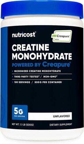 Nutricost Creapure® كرياتين مونوهيدرات 500 جرام in Kuwait