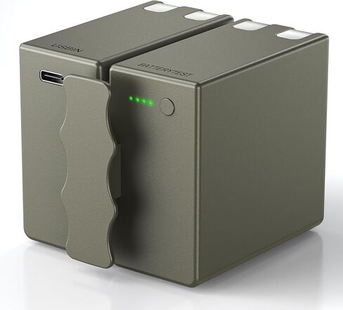 حزمة بطارية ليثيوم قابلة لإعادة الشحن بقدرة 6500 مللي أمبير في الساعة لكاميرا Stealth Cam Revolver، وRevolver Pro، وRevolver 2.0 & Pro 2.0، واستبدال بطارية 360 Max، وشحن USB in Kuwait