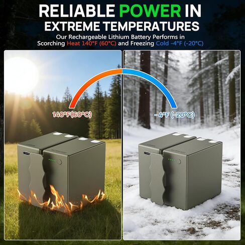 حزمة بطارية ليثيوم قابلة لإعادة الشحن بقدرة 6500 مللي أمبير في الساعة لكاميرا Stealth Cam Revolver، وRevolver Pro، وRevolver 2.0 & Pro 2.0، واستبدال بطارية 360 Max، وشحن USB in Kuwait