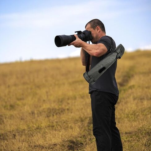 حقيبة كتف محمولة للتلسكوب من BESPORTBLE بتصميم مقاوم للصدمات وحقيبة أحادية مقاومة للماء للسفر ومشاهدة الطيور وحقيبة تلسكوب صغيرة واقية متوافقة مع in Kuwait