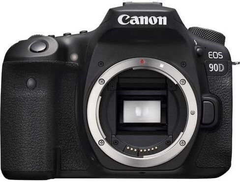 كاميرا Canon EOS 90D الرقمية SLR مع مجموعة عدسات USM مقاس 18-135 مم من Canon + مقبض بطارية وحزمة ملحقات احترافية (16 عنصرًا) (متجددة) in Kuwait