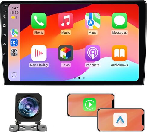 [4GB+64GB] Car Radio Stereo 10 inch Touch Screen for Chevy Silverado 2007-2013 Tahoe GMC Sierra Yukon with CarPlay Android Auto Backup Camera in Saudi Arabia