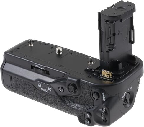 Fotga Vertical Battery Grip for Canon EOS R5II R5 R5C R6 R6II R6III Camera Replacement BG-R20 with Shutter Button, Control Dial, Holds Up to 2X LP-E6 LP-E6NH LP-E6N Batteries for Extended Shooting in Kuwait