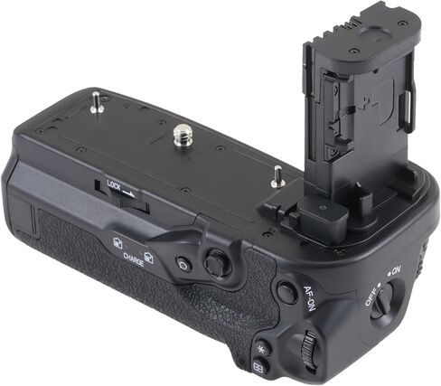 Fotga Vertical Battery Grip for Canon EOS R5II R5 R5C R6 R6II R6III Camera Replacement BG-R20 with Shutter Button, Control Dial, Holds Up to 2X LP-E6 LP-E6NH LP-E6N Batteries for Extended Shooting in Kuwait