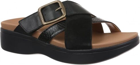 Vionic Starla Women's Orthotic Slide Sandal - Adjustable Buckle Comfort Platform in Kuwait