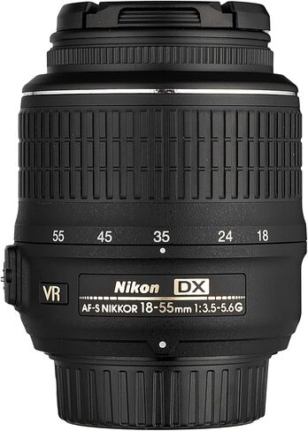 طقم كاميرا نيكون D3400 DSLR 1571 مع عدسة VR مقاس 18-55 مم | مستشعر CMOS بدقة 24.2 ميجابكسل، معالج EXPEED 4، فيديو عالي الدقة بالكامل، بلوتوث SnapBridge، حزمة كاميرا رقمية خفيفة الوزن ومناسبة للمبتدئين in Kuwait