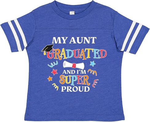 inktastic My Aunt Graduated and I'm Super Proud Toddler T-Shirt in Kuwait