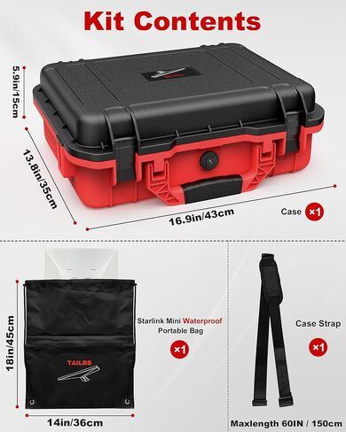 لحقيبة Starlink Mini، مجموعة الملحقات Gen 4 + لـ Starlink Mini Mount - مجموعة أكواب الشفط للسيارة in Kuwait