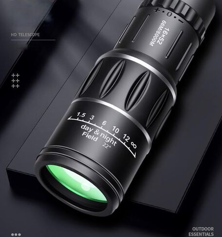 16x40 Monocular Telescope with Phone Holder for Adults - High Powered for Bird Watching, Travel & Concerts - Lightweight, BAK4 Prism & Multi-Coated Optics in Saudi Arabia