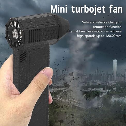 Fafeicy Mini Super, HighSpeed Cordless Air Duster with 120000RPM Motor for Cleaning Electronics and Accessories in Kuwait