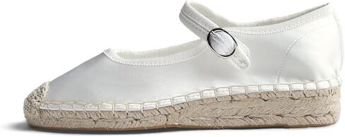 Feversole Close Toe Hand Stitching Espadrilles Women's Comfort Breathable Ankle Strap Low Heel Wedge in Saudi Arabia