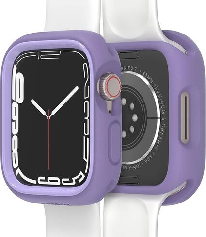 OtterBox - Apple Watch Series 7/8/9, 41mm Exo Edge Bumper Case - Protective Case for Smartwatch, Sleek & Precision Fit (Clear) in Kuwait