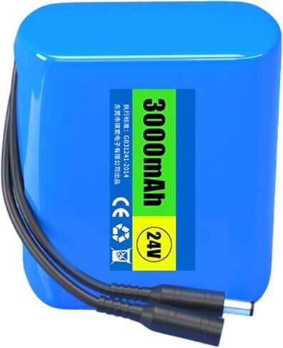 XXSTAR DC 24V 3000mAh Rechargeable Lithium Battery Pack Large Capacity for Street Lamps,Motors,Backup Power Supplies in Kuwait