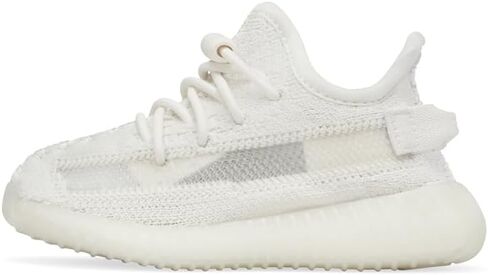 حذاء adidas Infant Boys Yeezy Boost 350 V2 سهل الارتداء كاجوال - أوف وايت - مقاس 5 M in Kuwait