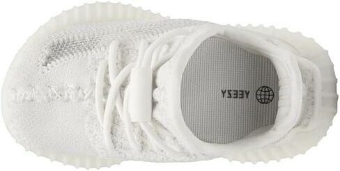 حذاء adidas Infant Boys Yeezy Boost 350 V2 سهل الارتداء كاجوال - أوف وايت - مقاس 5 M in Kuwait