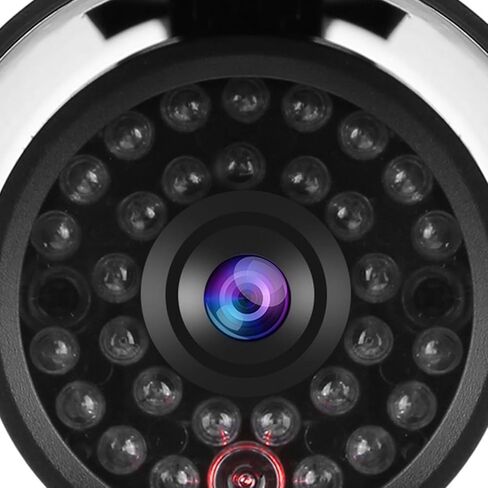 كاميرا أمان وهمية تعمل بالطاقة الشمسية، طاقة شمسية مع شاشة LED حيوية، كاميرا أمان خارجية وهمية لأصحاب المنازل والحدائق والسلامة السكنية in Kuwait