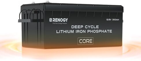 Lithium Battery 12V 100AH LiFePO4 Battery with DualHeat Self-Heating 100A BMS 9.02x8.39x5.43 Group 22NF Deep Cycle Batteries for Icefishing, Trolling Motor, RV, Off Grid Solar System Black in Saudi Arabia