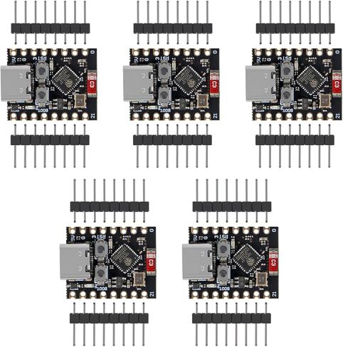 5pcs Type-C Supermini ESP32-S3 Development Board Supermini Development Board 2.4GHz WiFi Bluetooth 160MHz Running Frequency Compatible with Arduino in Saudi Arabia