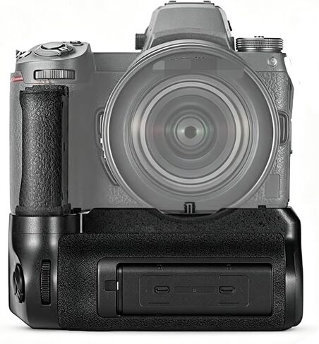 مقبض بطارية متوافق مع كاميرات Nikon Z6 Z7 Z5 بدون مرآة، استبدال مقبض اليد العمودي لـ MB-N10، حامل فتحات بطارية مزدوج متوافق مع بطاريات EN-EL15/EN-EL15a/EN-EL15b in Kuwait