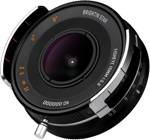 Brightin Star MF 35mm F1.4 عدسة كاملة الإطار لكاميرات Nikon Z Mount بدون مرآة، f/1.4 فتحة كبيرة للتركيز اليدوي عدسة رئيسية مناسبة لـ Z9 Z8 Z7 II Z6 II Z5 Z50 Z fc Z30 (أسود) in Kuwait