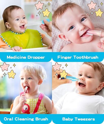 Baby Grooming and Healthcare Kit, Portable Baby Safety Care Set with Hair Brush Comb Nail Clipper Nasal Aspirator for Nursery Newborn Infant Girl Boy (25 in 1 Blue) in Saudi Arabia