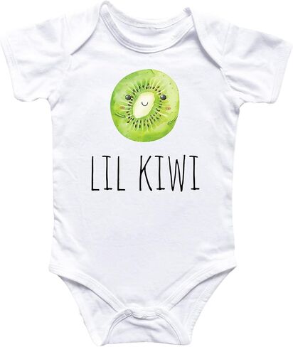 Little Kiwi Fruit - Baby Boy Girl Clothes Infant Bodysuit Funny Cute Newborn in Kuwait