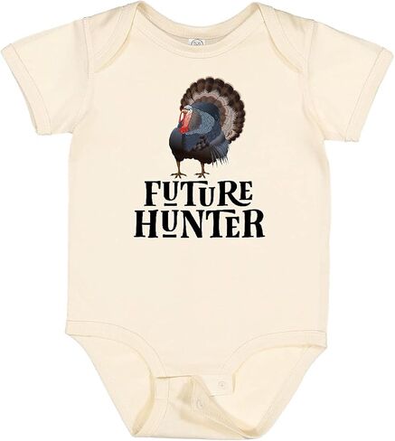 inktastic Turkey Hunting Future Hunter Baby Bodysuit in Kuwait