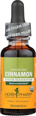 Herb Pharm Certified Organic Cinnamon Liquid Extract for Cardiovascular and Circulatory Support - 1 Ounce in Saudi Arabia