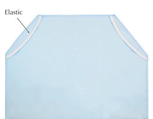 American Baby Company 2 Pack Toddler Cot Sheet 23" x 40" - Soft & Breathable Microfiber Cot Sheet for Daycare and Preschool, Blue in Kuwait