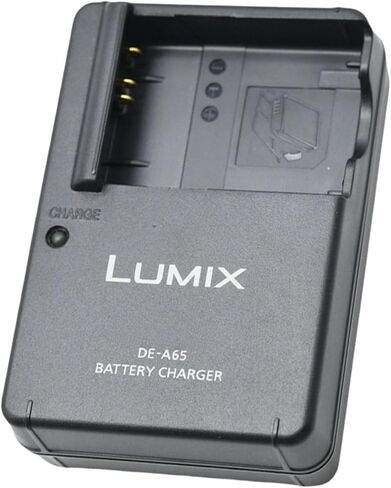 شاحن بطارية DE-A65 DMW-BCG10 DMW-BCG10E لباناسونيك لوميكس DMC-ZS1، ZS3، ZS5، ZS6، ZS7، ZS8، ZS10، ZS15، ZS19، ZS20، TZ7، TZ10، TZ19، TZ20، TZ30، ZR1، ZR3 كاميرات SLR الرقمية و سلك طاقة تيار متردد بطول 120 سم in Kuwait