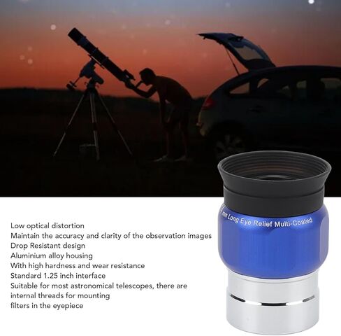 Telescope Eyepiece 14mm Fully Multi Coated 63 Degree Wide Angle Eyepiece with Aluminium Alloy Housing for Astronomic Telescopes in Kuwait