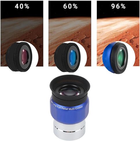 Telescope Eyepiece 14mm Fully Multi Coated 63 Degree Wide Angle Eyepiece with Aluminium Alloy Housing for Astronomic Telescopes in Kuwait