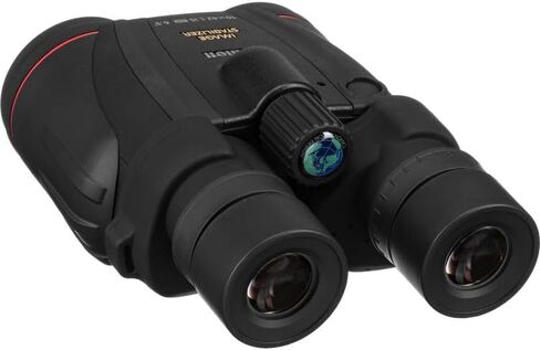 Canon 10x42 L is WP Image Stabilized Binoculars Bundle | L-Series Optics with 10x Magnification, Weatherproof Design & Optical Image Stabilization | for Wildlife & Nature (0155B002) + Harness + More in Kuwait