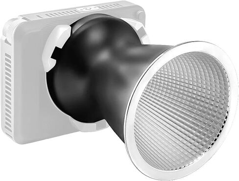 Amaran Mini عاكس Bowens Mount مصمم لـ Amaran Ray 60c/120c، Halo 60x/100x (صغير)، وغيرها من مصابيح Bowens Mount Led COB للفيديو in Kuwait