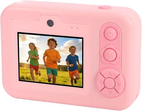 لعبة كاميرا تحت الماء، كاميرا فيديو رقمية بشاشة LCD 2.4 بوصة مع جسم عائم من مادة إي في إيه ومساحة تخزين قابلة للتوسيع للأطفال in Kuwait
