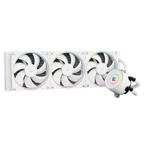 Thermalright Aqua Elite 360 V5 ARGB White CPU Liquid Cooler, 360 Cooling Row Size,3xTL-S12-W PWM Fans,for AM4/AM5,Intel LGA115X/1200/1700/1851, AIO CPU Cooler in Saudi Arabia
