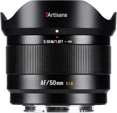 7artisans AF 35mm F1.8 E، AF 35mm f/1.8 عدسة APS-C لعدسة E Mount، عدسة STM التركيز التلقائي الأولية مع كشف العين، للصور والشوارع والتصوير البيئي in Kuwait