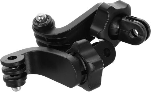 قطعتان من محول برغي دوار 360 درجة ومشبك تثبيت لكاميرا الحركة العمودية متوافق مع Gopro لملحقات تثبيت الصدر والرقبة in Kuwait