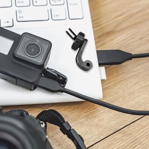 قطعتان من محول برغي دوار 360 درجة ومشبك تثبيت لكاميرا الحركة العمودية متوافق مع Gopro لملحقات تثبيت الصدر والرقبة in Kuwait