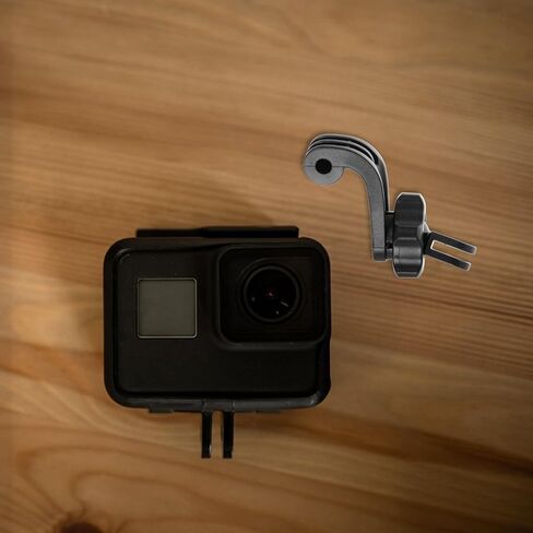 قطعتان من محول برغي دوار 360 درجة ومشبك تثبيت لكاميرا الحركة العمودية متوافق مع Gopro لملحقات تثبيت الصدر والرقبة in Kuwait