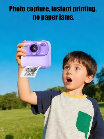 5 Rolls Kids Instant Camera Print Refill Paper for masterbee P79,UYRUREL Eco-friendly Thermal Printing Paper for Children's Camera,Instant Printing Without Jams. in Kuwait