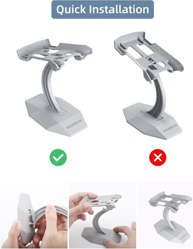 حامل شاشة مكتبي بلاستيكي صغير بدون طيار حامل عرض محمول لـ DJI Mini 3/3Pro/2 SE/Mini 2/Mini SE/Mavic Mini in Kuwait