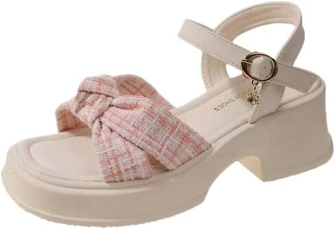 Women's summer platform fashion sandals - anti-slip, durable, breathable and comfortable. Suitable for outdoor, daily use and beach activities. in Kuwait